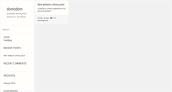 Desktop Screenshot of domodom.fr